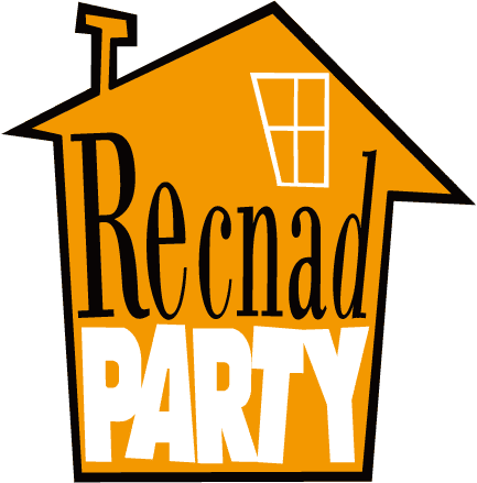 RECNADPARTY ロゴ
